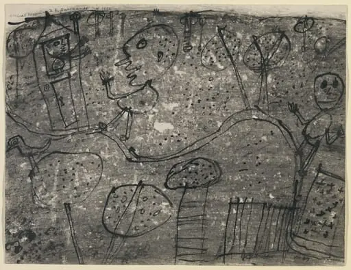 Untitled, by Jean Dubuffet