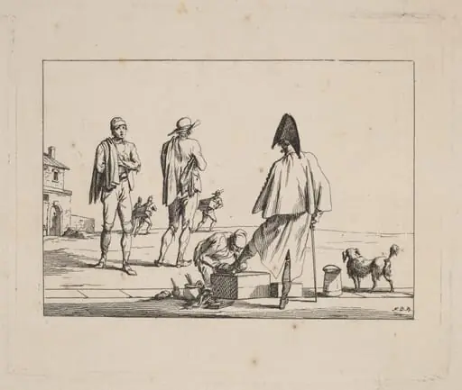 Décroteur et Ramoneur (Scraper and Chimney Sweep), by Jean Duplessis-Bertaux
