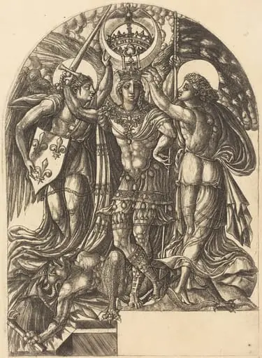 Henry II as the Victorious Saint Michael, by Jean Duvet