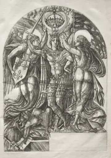 Henry II, King of France, by Jean Duvet