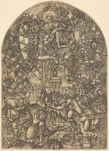 Saint John Summoned to Heaven, by Jean Duvet