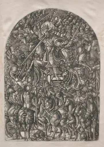 The Apocalypse:  Christ Mounted on a White Horse, by Jean Duvet