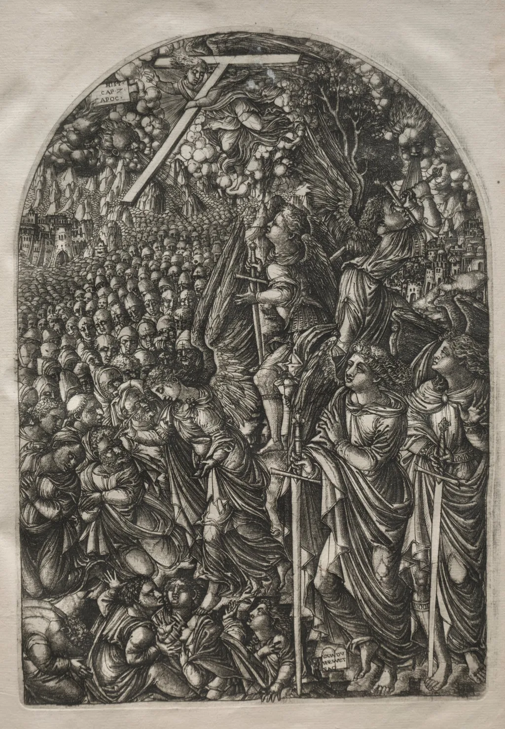 The Apocalypse: Four Angels Holding Back the Winds, by Jean Duvet, 1551