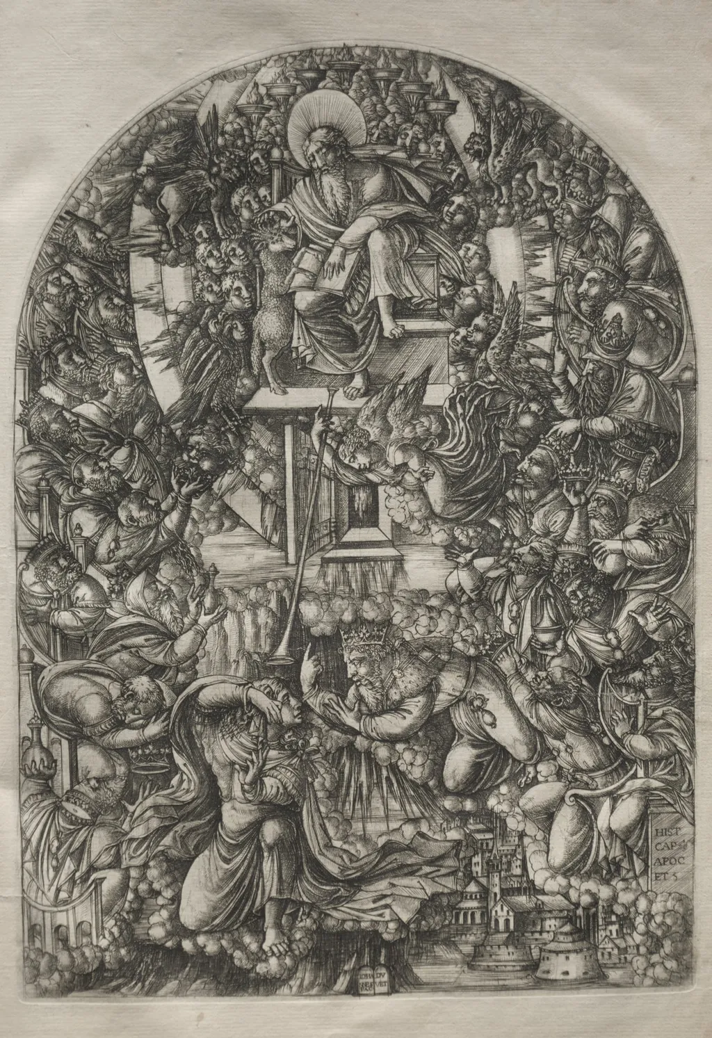 The Apocalypse: St. John Summoned to Heaven, by Jean Duvet, 1551