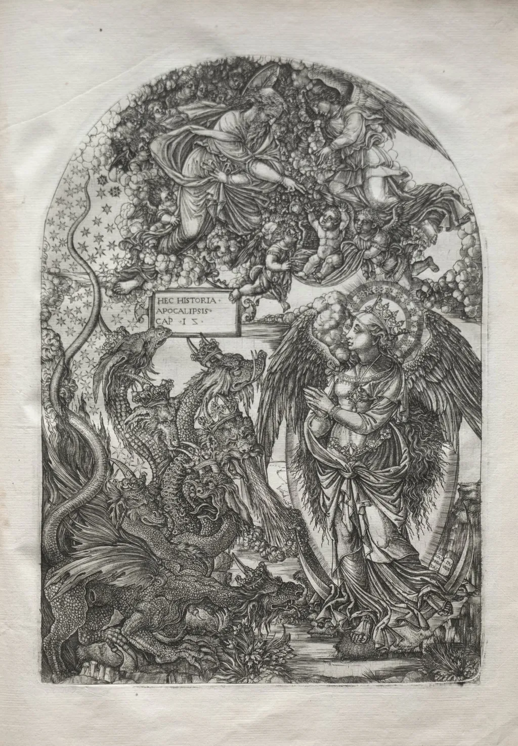 The Apocalypse: St. Michael and the Dragon, by Jean Duvet, 1551