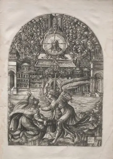 The Apocalypse:  The Angel Shows St. John the Fountain of Living Water, by Jean Duvet