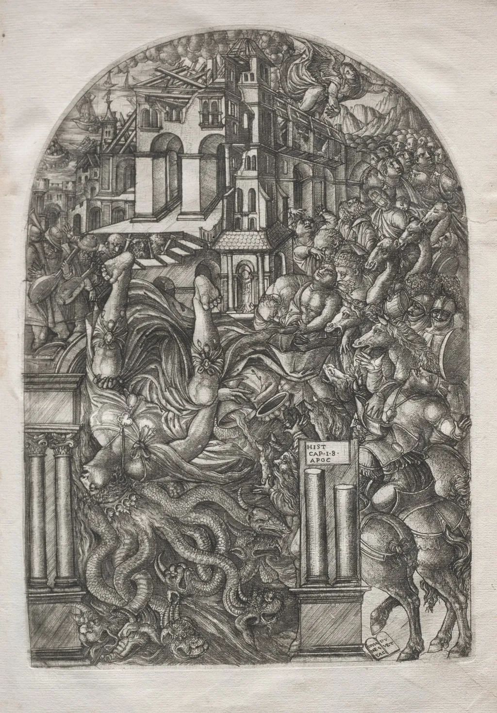 The Apocalypse: The Fall of Babylon, by Jean Duvet, 1551
