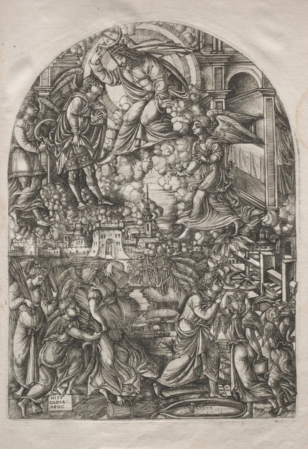The Apocalypse: The Winepress of the Wrath of God, by Jean Duvet, 1551
