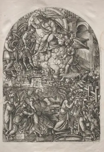 The Apocalypse: The Winepress of the Wrath of God, by Jean Duvet