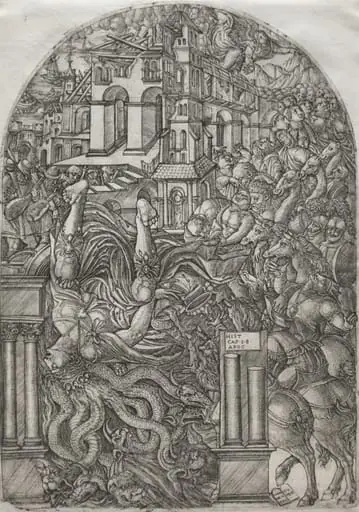 The Fall of Babylon, by Jean Duvet