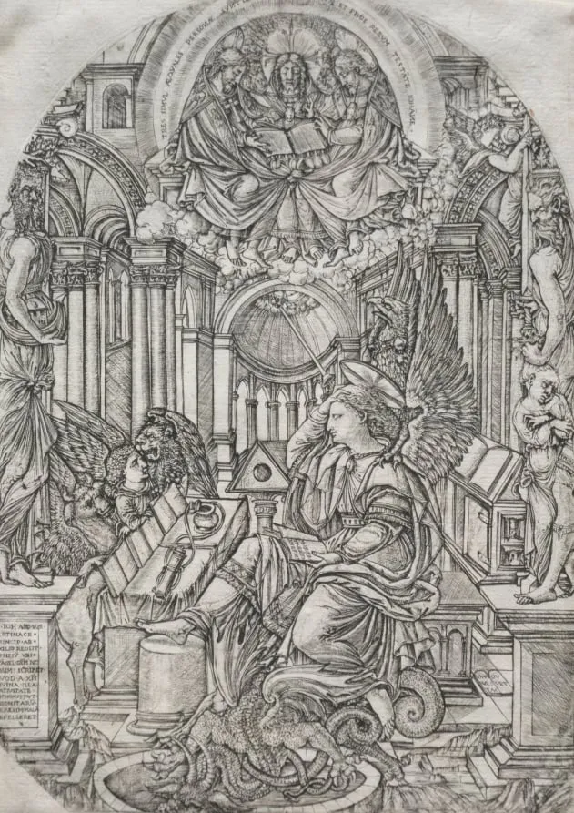 The Revelation of Saint John the Evangelist, by Jean Duvet, 1555