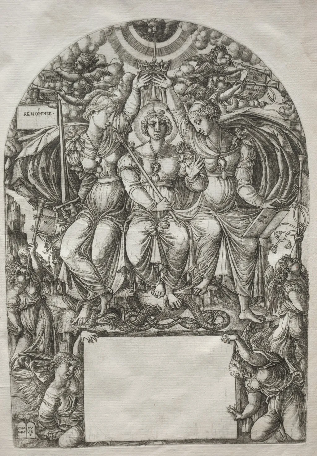 The Royal Majesty, by Jean Duvet, 1561