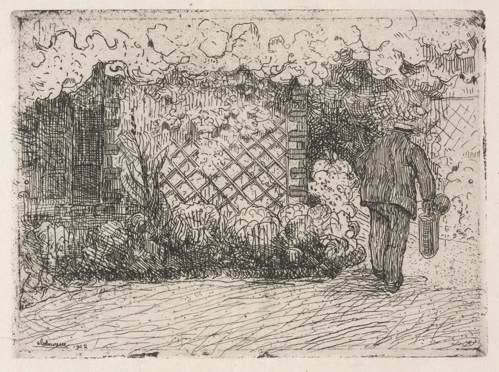 Watering Can, by Jean-Émile Laboureur, 1902