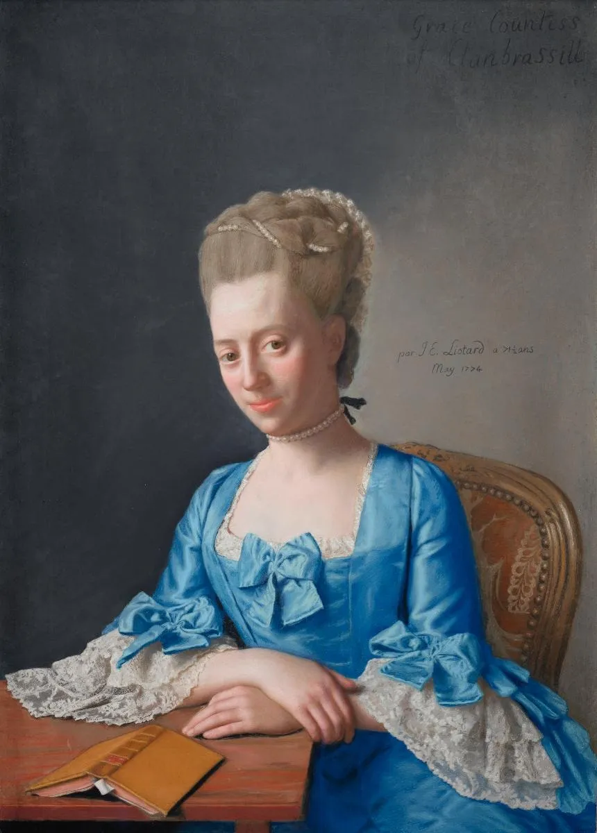 Grace, Countess of Clanbrassil, by Jean-Étienne Liotard, unspecified, 1774
