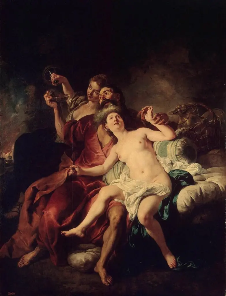 Lot with His Daughters, by Jean-François de Troy