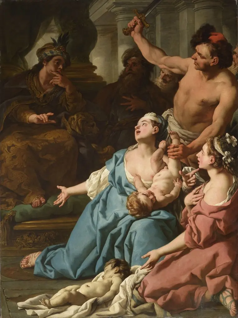 The Judgement of Solomon, by Jean-François de Troy