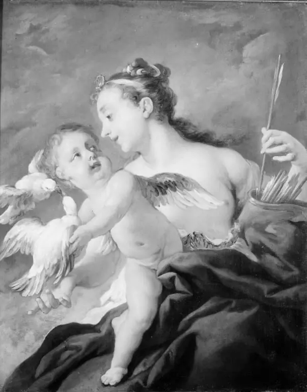 Venus and Cupid, by Jean-François de Troy