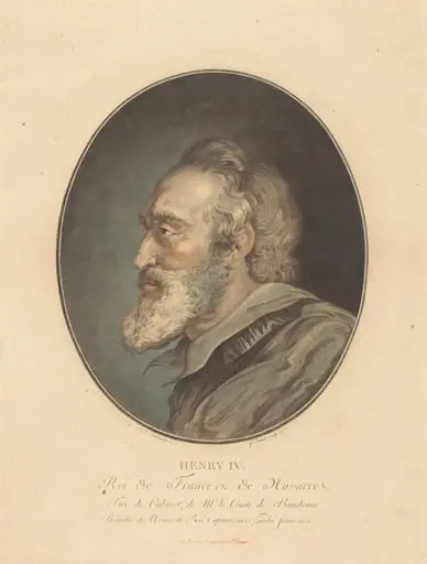 Henry IV, by Jean-François Janinet