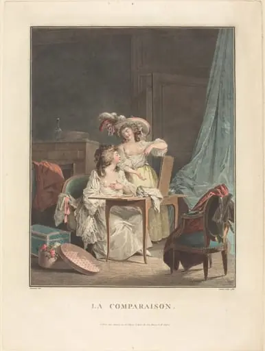 La Comparaison, by Jean-François Janinet
