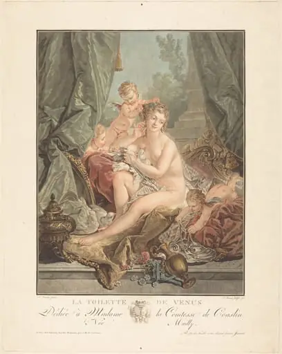 La toilette de Venus, by Jean-François Janinet