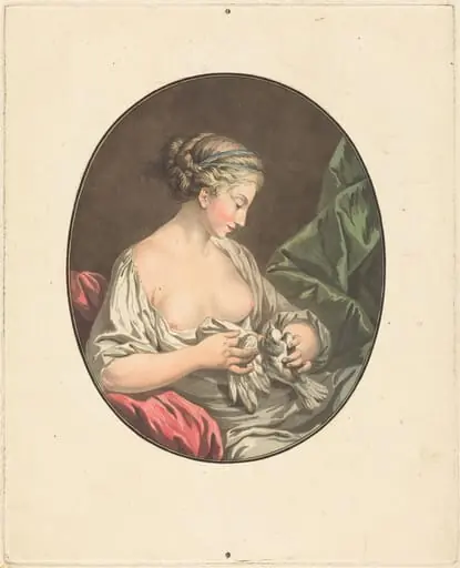 La Venus aux colombes, by Jean-François Janinet