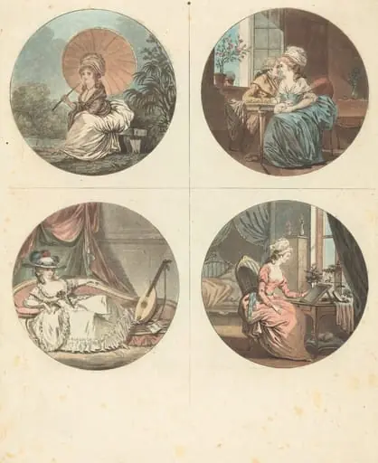 Les heures du jour, by Jean-François Janinet