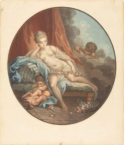 Venus en reflection, by Jean-François Janinet