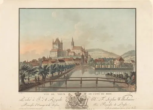 Vue de Thun du Cote du Midi, by Jean-François Janinet