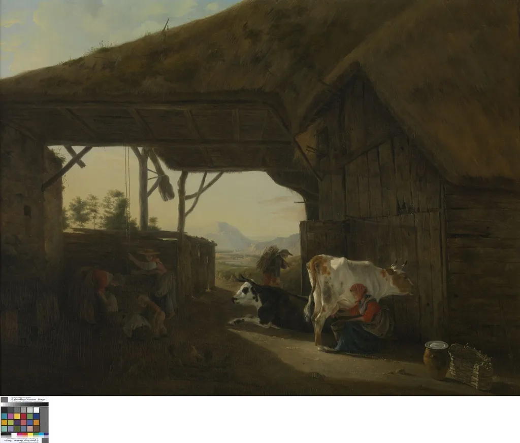 De stal, by Jean-François Legillon, oil, 1788