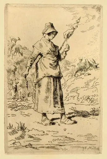 Composition de F. Millet (Composition by F. Millet), by Jean François Millet