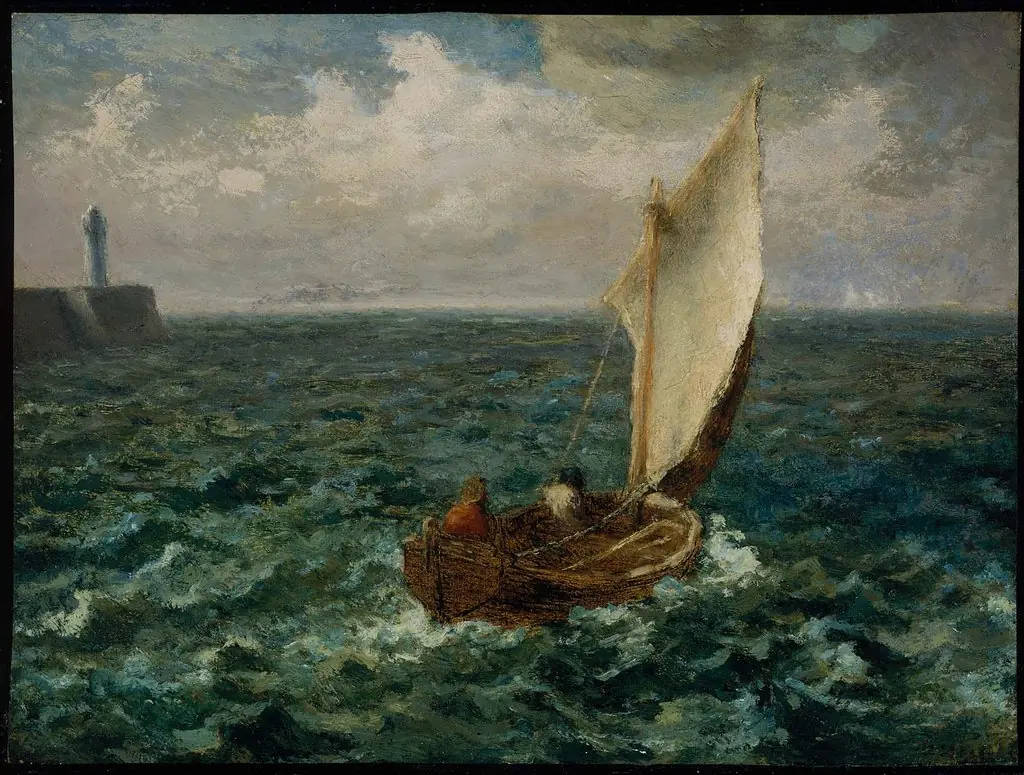 Fishing Boat, by Jean François Millet