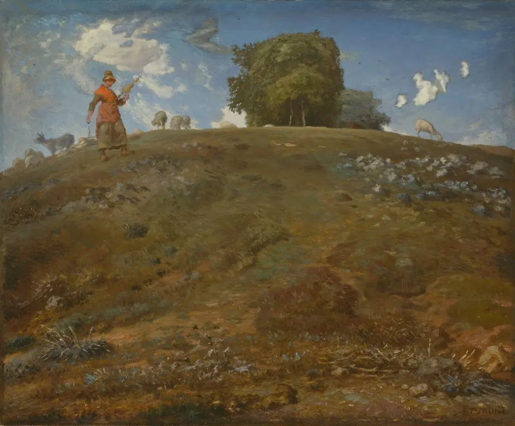 In the Auvergne, by Jean François Millet