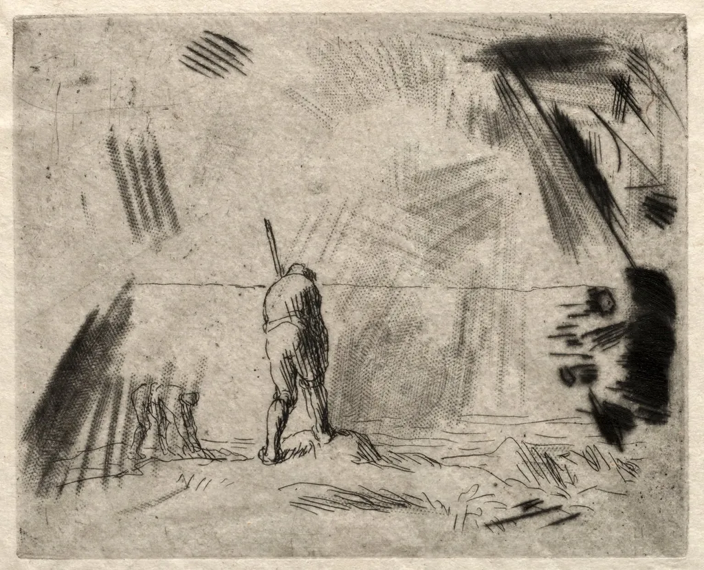 Kelp Gatherers, by Jean François Millet, 1847