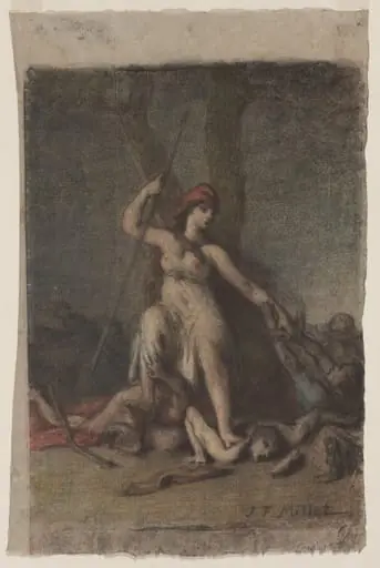 Liberty, by Jean François Millet