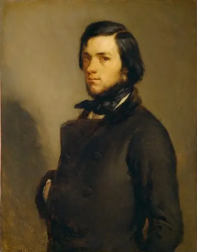 Portrait of a Man, by Jean François Millet
