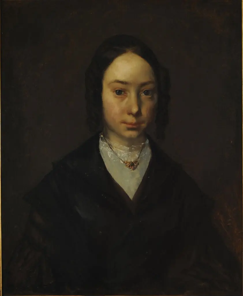 Retrato de Pauline Virginie, by Jean François Millet