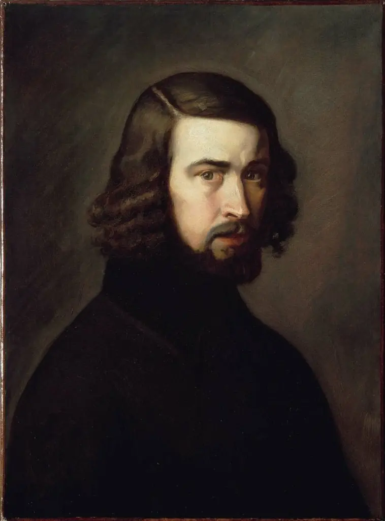Self-Portrait, by Jean François Millet