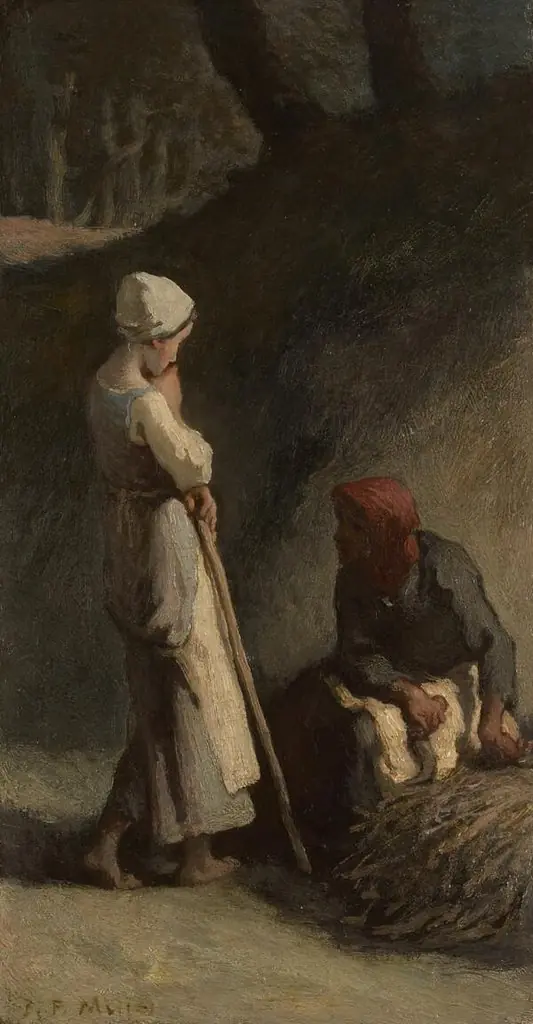 The Faggot Gatherers, by Jean François Millet
