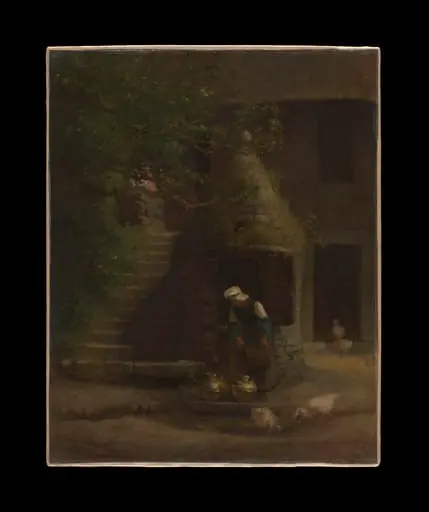 The Well at Gruchy, by Jean François Millet