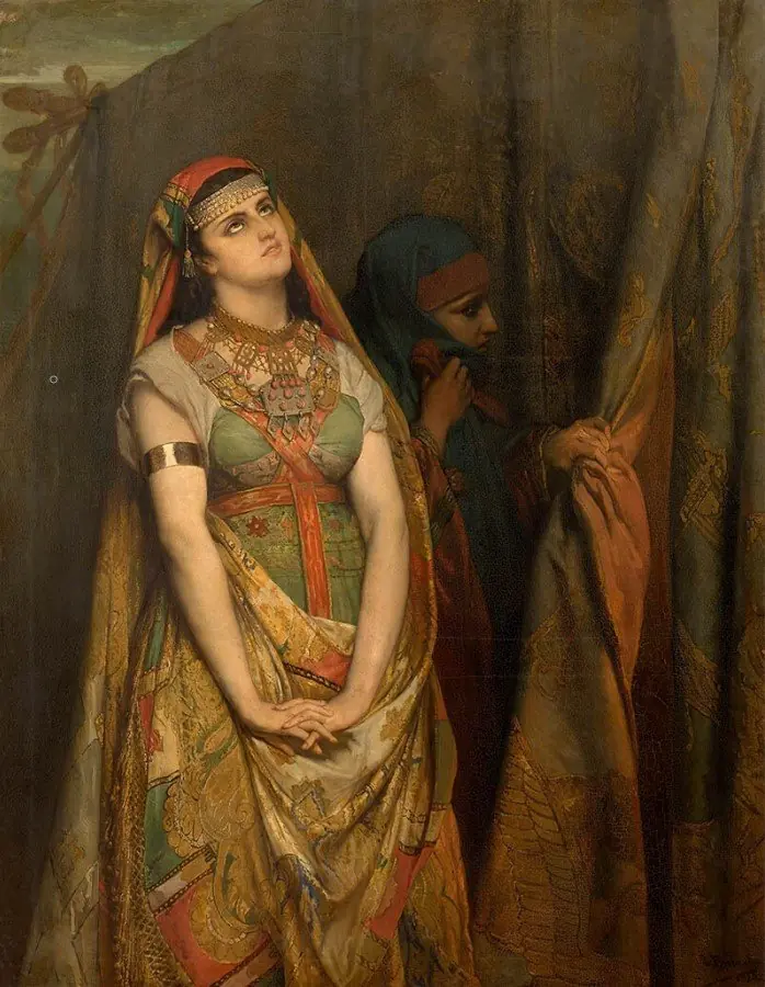 Judith's prayer, by Jean-François Portaels