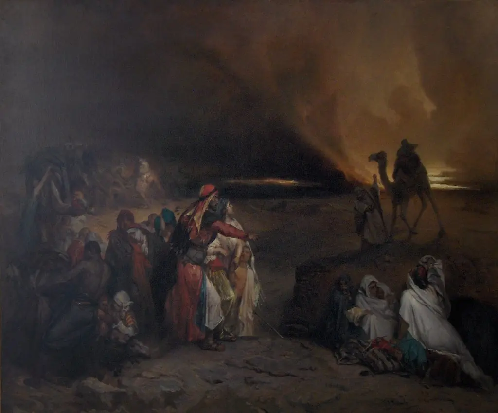The Simoon, souvenir of Syria