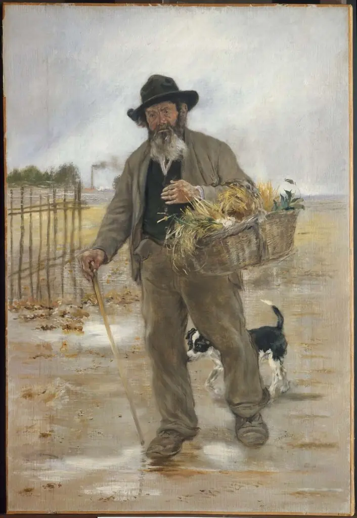 Garlic Seller, by Jean-François Raffaëlli