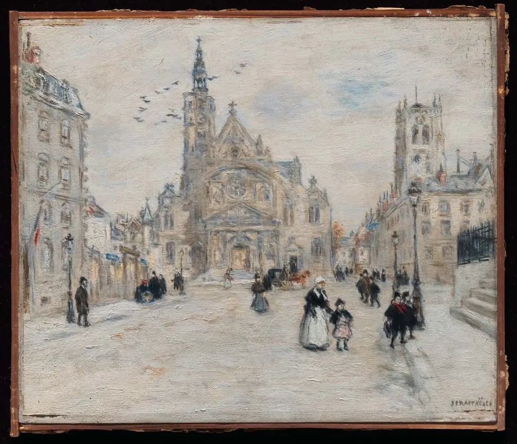St.-Etienne-du-Mont, Paris, by Jean-François Raffaëlli