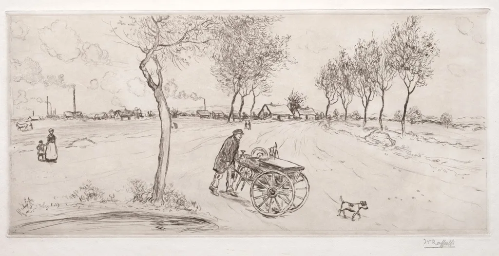 The Knifesharpener, by Jean-François Raffaëlli, 1907