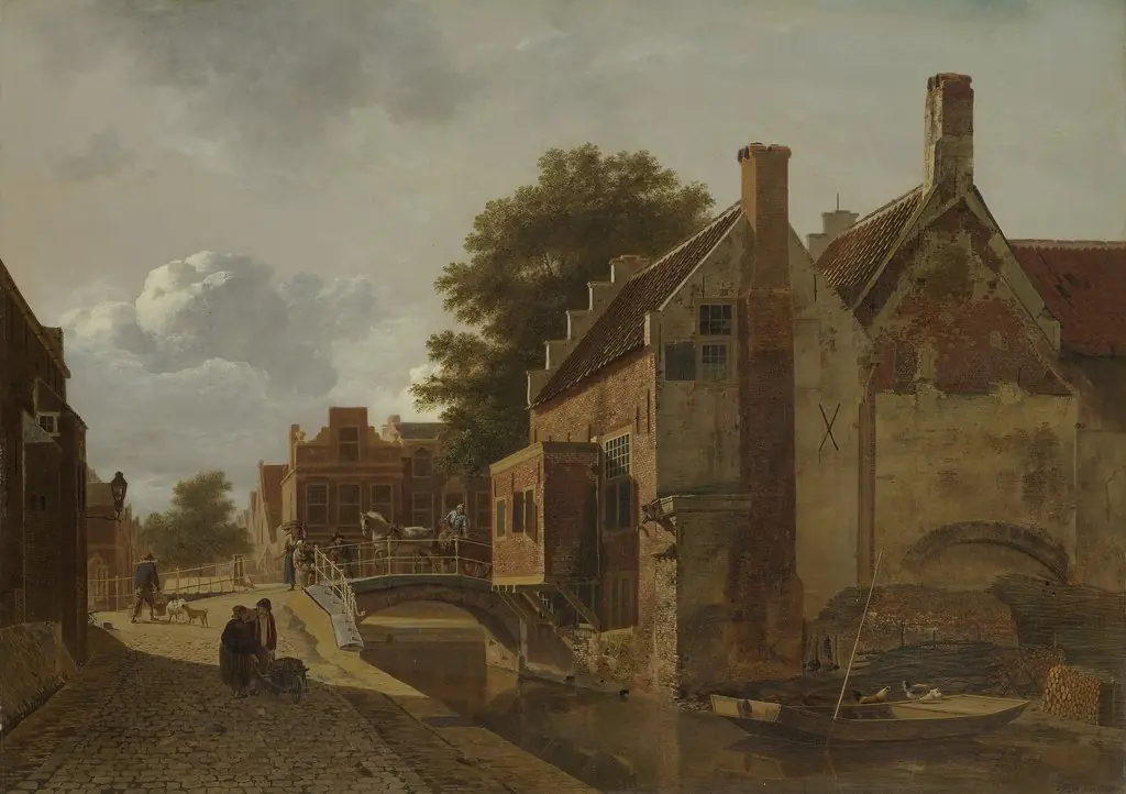 Kalvermarkt, The Hague, by Jean François Valois