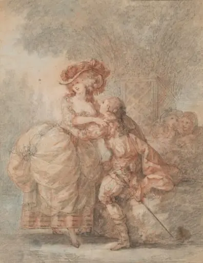 The Declaration of Love, by Jean-Frédéric Schall