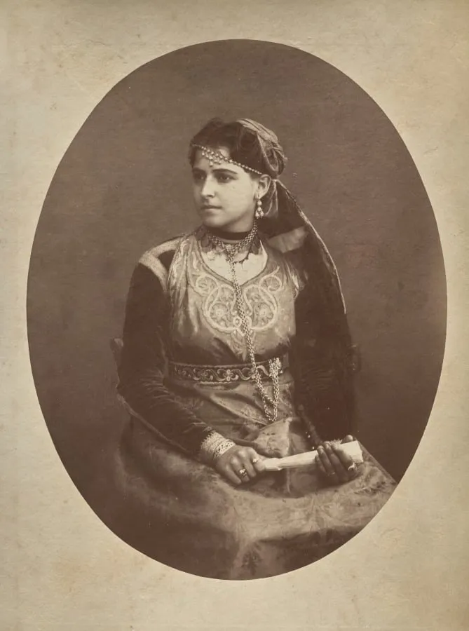 Jewish Woman in Algeria, by Jean Geiser, 1875