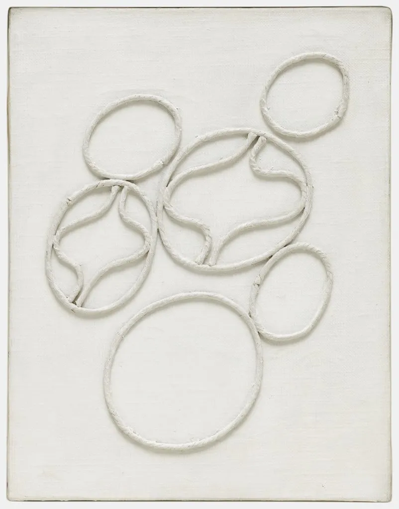 Untitled, by Jean (Hans) Arp, oil, 1929