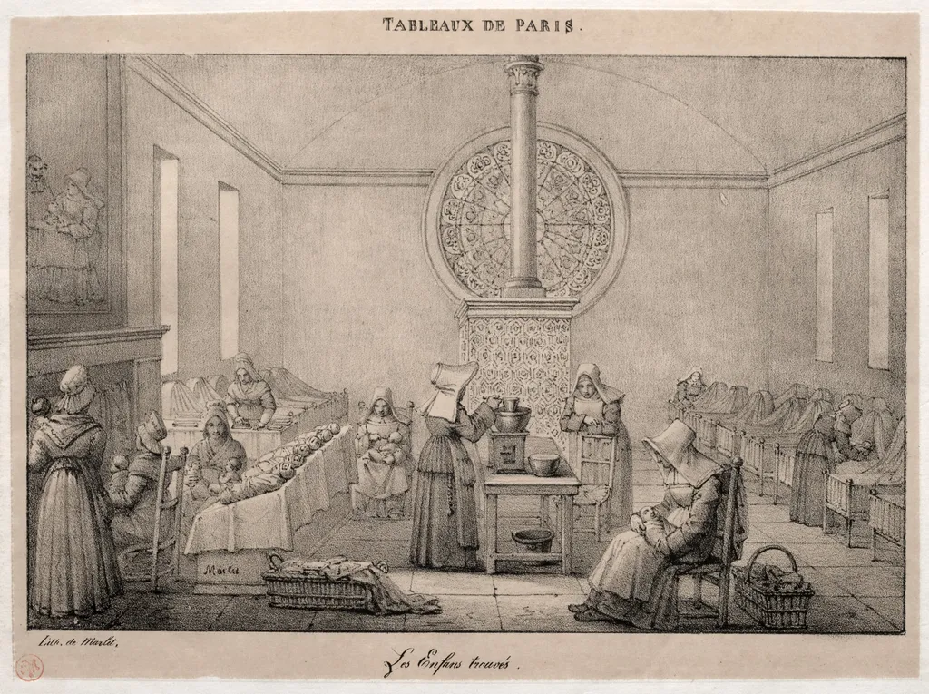 The Foundling Hospital, by Jean Henri Marlet, 1824