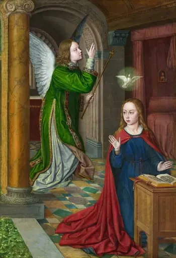 The Annunciation, by Jean Hey